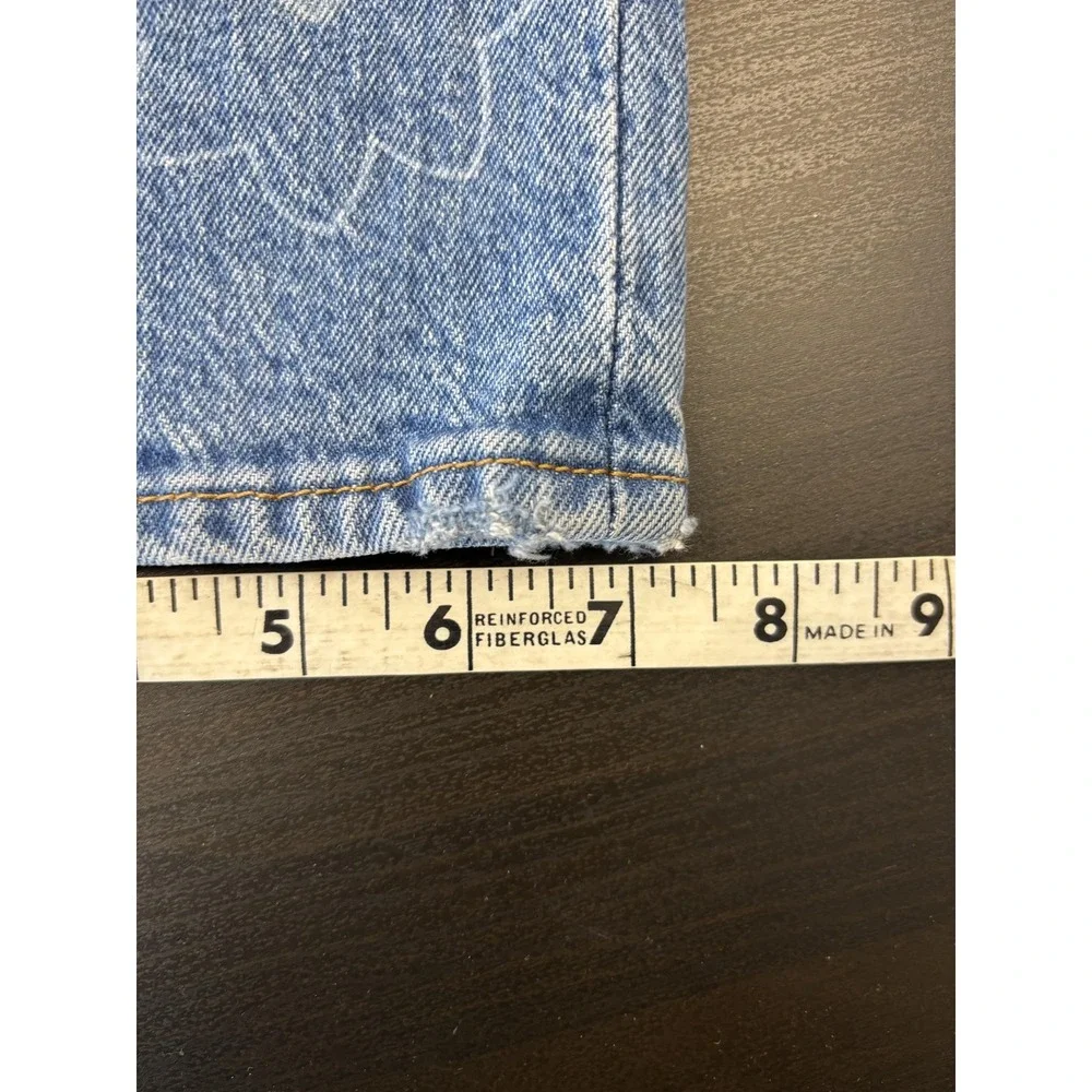 Levis Premium Jeans Womens 26 Blue Wedgie Straight‎ Floral Distressed High Rise